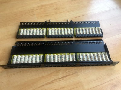 19'' Patchfeld Patchpanel KAT.6 CAT.6 48 Port 1HE