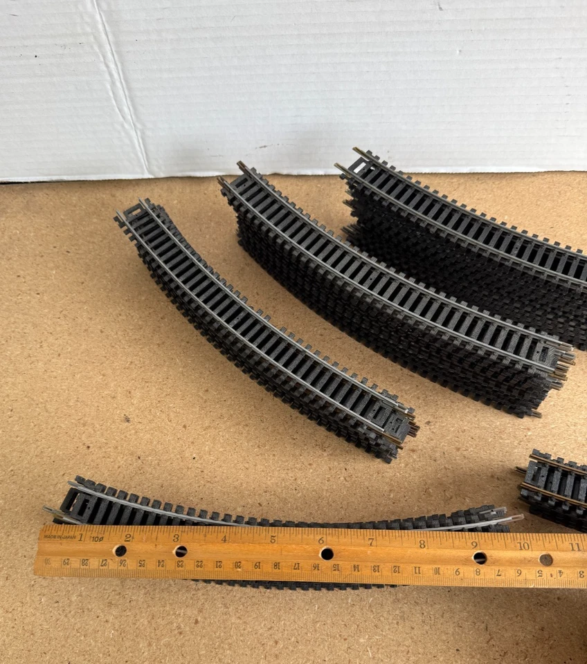 Gran Lote de 55 Piezas Curvas de Vía de Tren Escala HO Foto 4 de 4
