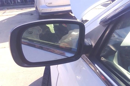 11 12 2013 14 Chrysler 200 Driver Left LH Side View Mirror in Chrome.