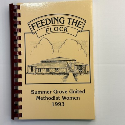 Feeding The Flock Savory Quick Easy Recipes Cooking & Baking Cookbook 1993 USA