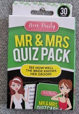Hen Party Essentials: Mr & Mrs Quiz Pack