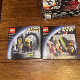  LEGO Star Wars Sets 7204 and 7201 factory sealed Complete with Instructions