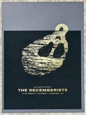 DECEMBERISTS Liverpool England 2007 Indie Rock Concert S/N SCREEN PRINT Poster
