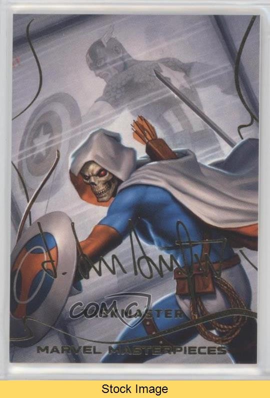 2022 Upper Deck Marvel Masterpieces Gold Foil Level 2 Taskmaster #63 READ 0b3
