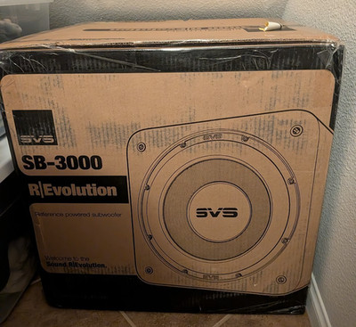 SVS SB-3000 R|Evolution 13'' Powered Subwoofer | Black Ash | NEW, Sealed in box