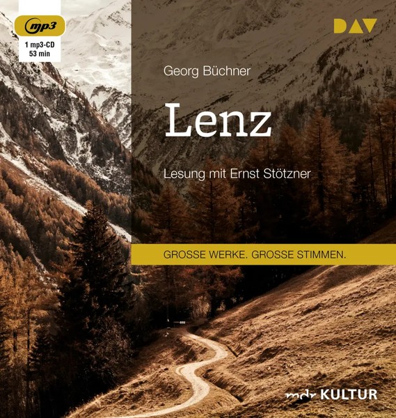 Lenz, 1 Audio-Cd, 1 MP3 Georg BüChner Audio-Cd 53 Min. Deutsch 2019-image