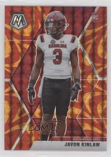 2020 Panini Mosaic Rookies Reactive Orange Mosaic Prizm Javon Kinlaw #247 09wc