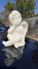 LED Cherub Angel Figure White Battery Operate...