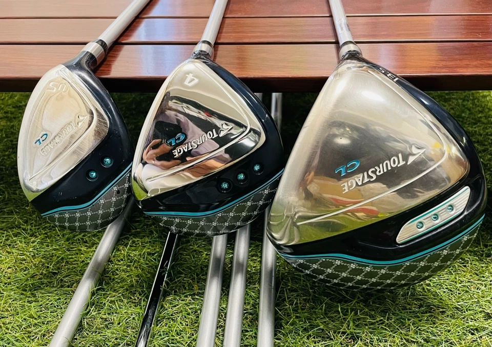 Ladies BRIDGESTONE Fullset TOURSTAGE CL 1w4w5hy Iron 79PS 8pc Golf Club Women - Image 3 of 4