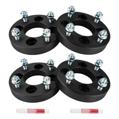 (4) 1'' 4x100 to 4x4.5 Wheel Adapters 4x100 Hub to 4x114.3 Wheel For Honda Mazda