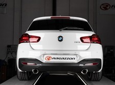 Ragazzon Racing-Anlage BMW 1er F20 F21 116i 118i Facelift f�r M140i-Heck je 90mm