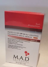 M.A.D SKINCARE Photo Guard SPF 50 Self-Adjusting Foundation Medium