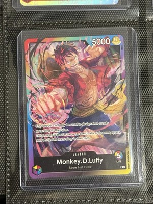 One Piece Card Game   Monkey D. Luffy   Leader Event Alt Art 