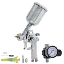 New MINI DETAIL TOUCH-UP HVLP SPRAY GUN Auto Car Paint