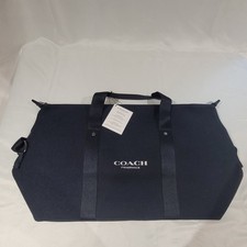 NWT Coach Fragrance Unisex Weekend Duffle Bag Travel Overnighter Gym Navy Blue