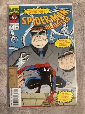 Spider-Man Unlimited #3 Vol. 1 1993 Marvel Comics High Grade Comic Book X18-205
