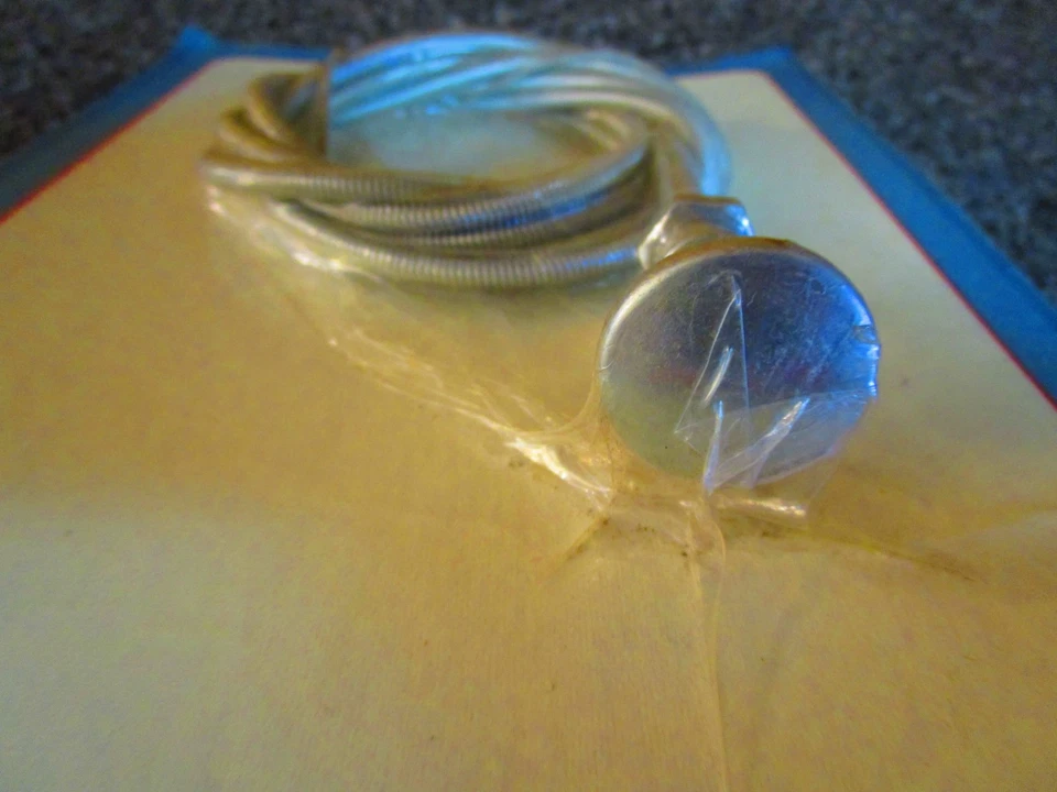 EQUIPO DE CARRERAS SUMMIT, cable obturador, acero, manual 6 pies de longitud, perilla de metal Foto 3 de 4