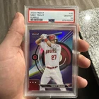 2023 Topps Finest - Purple Refractor #90 Mike Trout /250 PSA 10