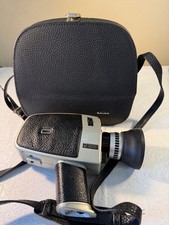 Bauer C1 Super 8 Movie Camera with hood and case - Untested