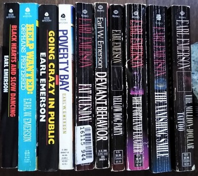 Thomas Black / Mac Fontana Series by Earl Emerson Lot of 10