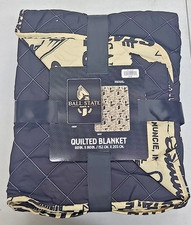 NCAA Ball State Cardinals Muncie, IN 60inx80in Quilted Blanket
