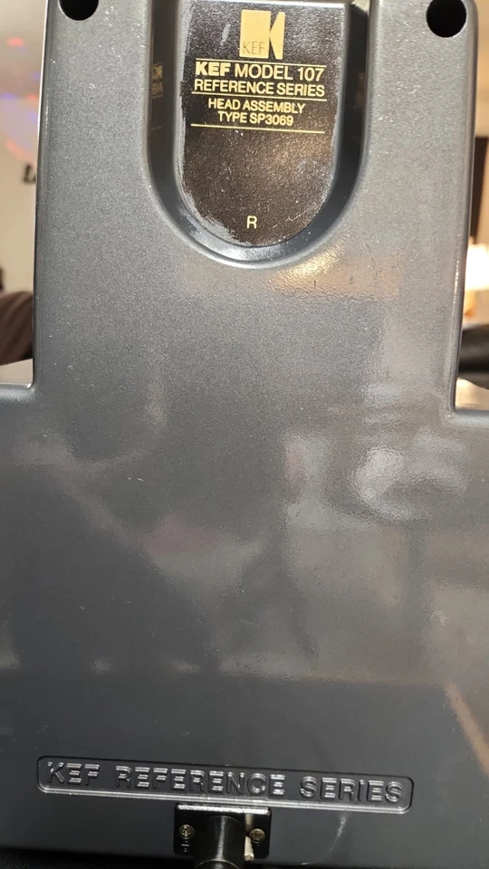 Altavoz subwoofer Kef Modelo 107 Serie de referencia SP 3069 Head Assymbly y K-UBE  Foto 3 de 4