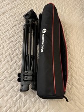 Manfrotto MVT502AM Tripod Legs with MVH500A Fluid Head And Case - EXCELLENT