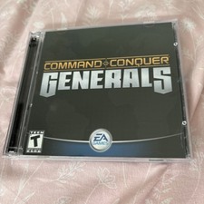 Command Conquer Generals PC Game 2 Discs Vintage