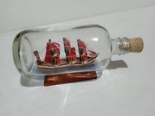 ship in a bottle, small, ornament