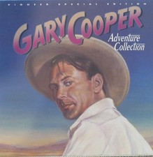 GARY COOPER ADVENTURE COLLECTION LASERDISC BOXSET PSE