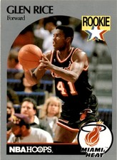 1990-91 NBA Hoops Glen Rice [Base] #168