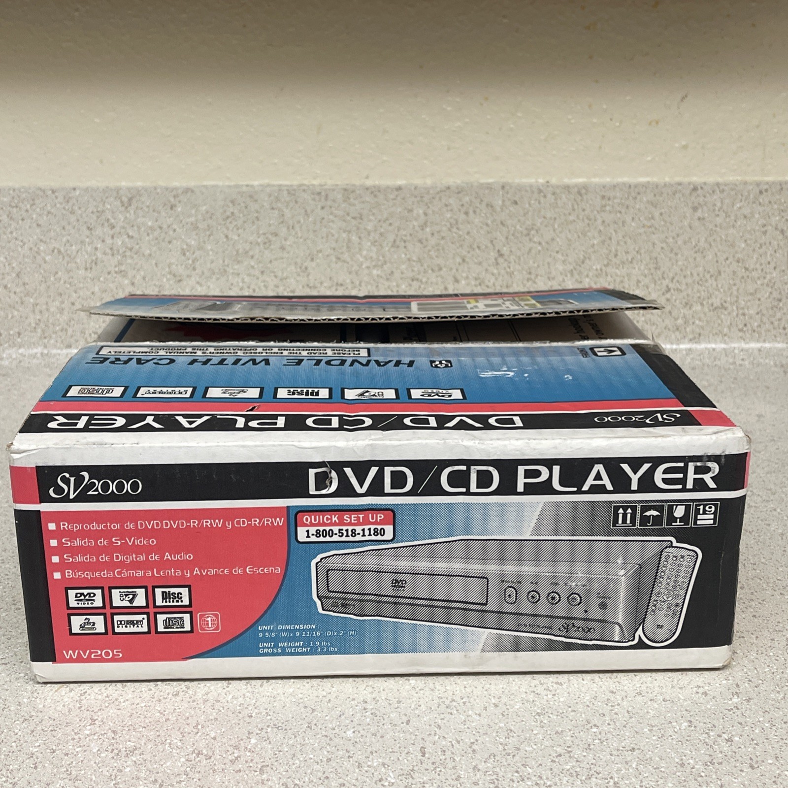 Model: Wv205 New Open Box