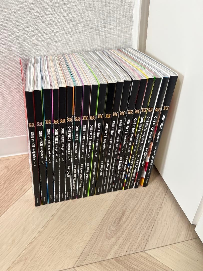 ONE PIECE Magazine Vol 1-19 Complete Set Entertainment Magazine