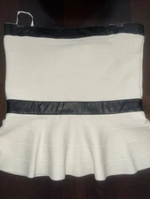 Bebe Bandage Halter Top Size L