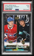 2022 Series 2 UD Exclusives Shane Wright Juraj Slafkovsky Checklist PSA 7 18lg