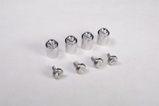 Lot of 4 SO-0715-01-01-01 Samtec 1/4" Round Standoff 4-40 x 7.15mm Aluminum NOS