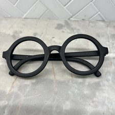 Wheres Waldo Brand Halloween Costume Kids Child Eye Glasses Black Round Nerd 09