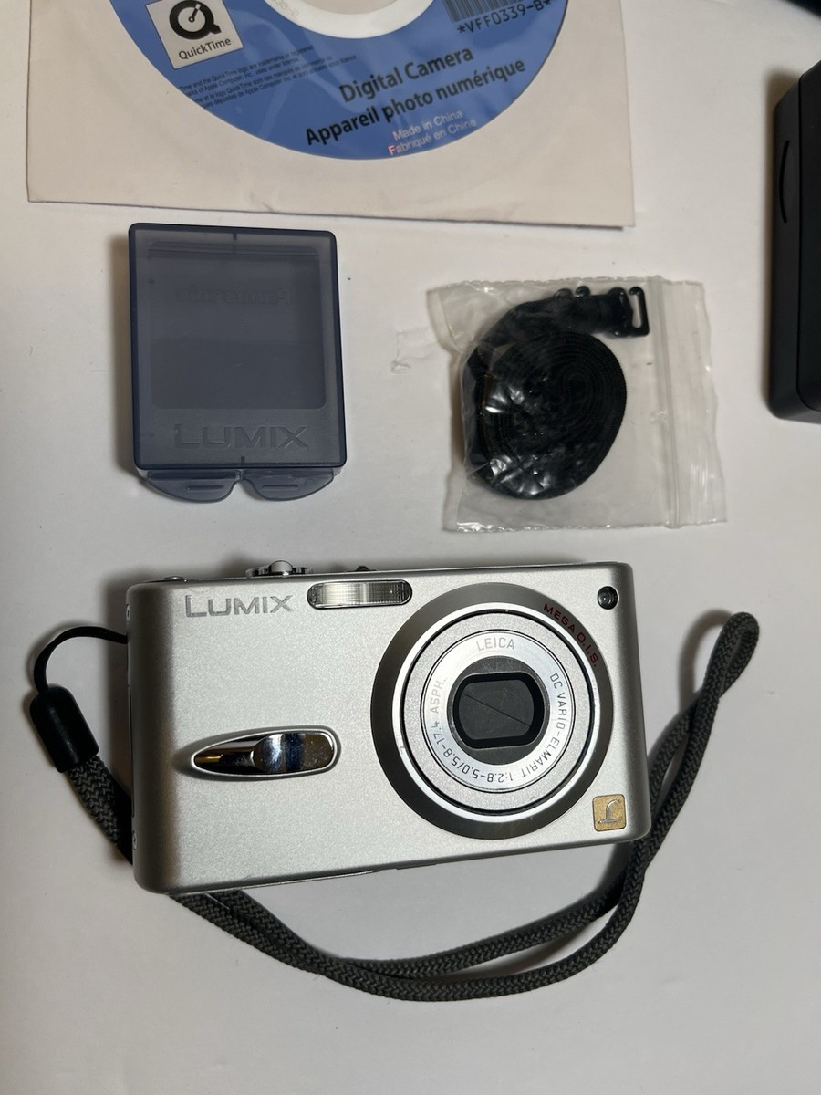 panasonic LUMIX DMC-FX3 ホワイト 美品 ルミックス Panasonic LUMIX DMC-FX3 6.0MP Digital Camera - Silver for sale