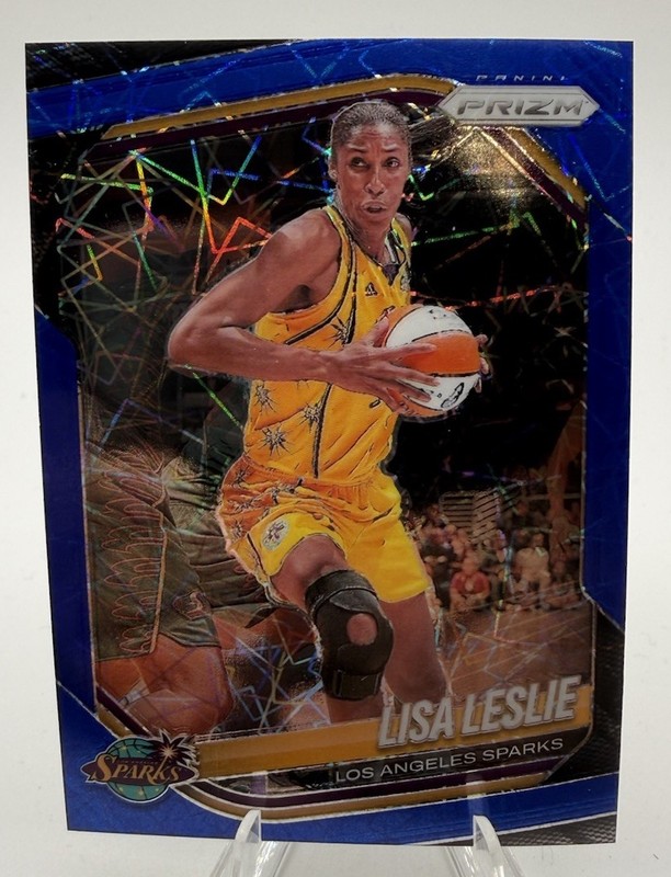 2025 Panini Prizm WNBA - Lisa Leslie #106 Blue Velocity Prizm A194