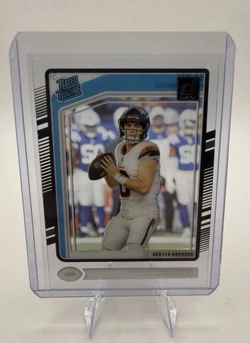 2024 Panini Clearly Donruss - Rated Rookie Bo Nix #56 (RC)