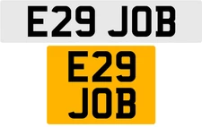E29 JOB JOE JEN JAN JON JACK JS JIL JIM JAK JAM JAY JOD PRIVATE CAR NUMBER PLATE