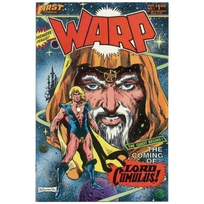 Warp #1 First comics VF+ [v%