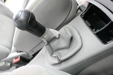 VW Lupo Polo 6N Schaltknauf Schaltsack Schaltung Schaltknüppel grau