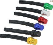 Fuel Tank Cap Vent, 6PCS Gas Cap Vent Hose, One Way Tank Valve Vent Tube, Univer