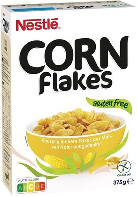 Nestlé Cerealien Corn Flakes Cerealien, Klassische Mais Cornflakes, Glutenfre...