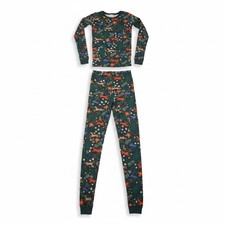 Hanna Andersson 14 Xmas Pajamas 2 Piece Organic Cotton Holiday Winter Wonderland