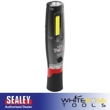Image of Sealey Rechargeable LED Twist Inspection Light 3000lm Magnetic Base Power Bank
