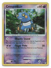 Croagunk 78/123 Common Mysterious Treasures Pokemon Reverse Holo 2007