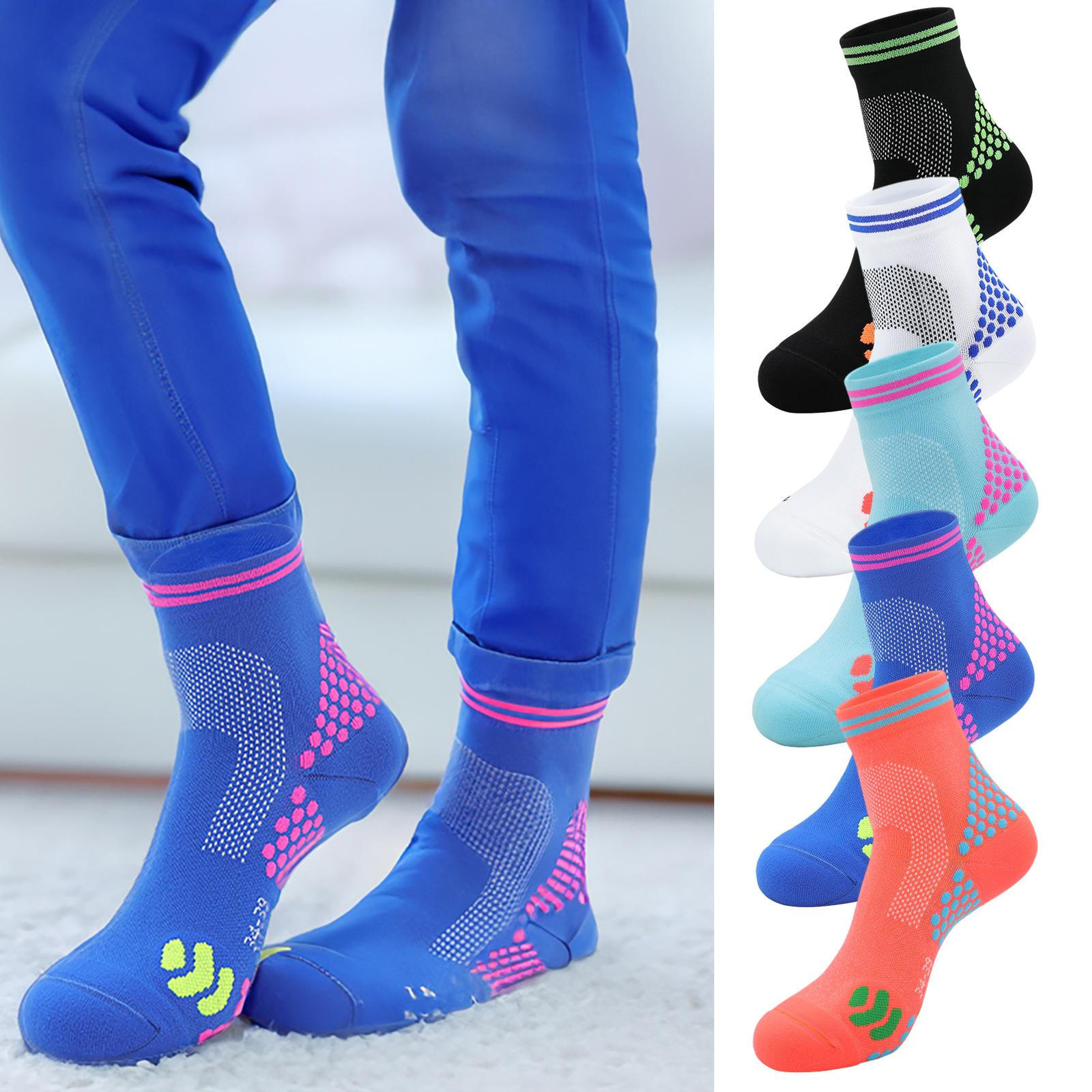 Athletic Ankle Socks Higher Booster Socks with Comfortable Fabric Booster Socks-image