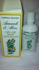 Caswell-Massey almond and aloe bath gel 8.8 oz new